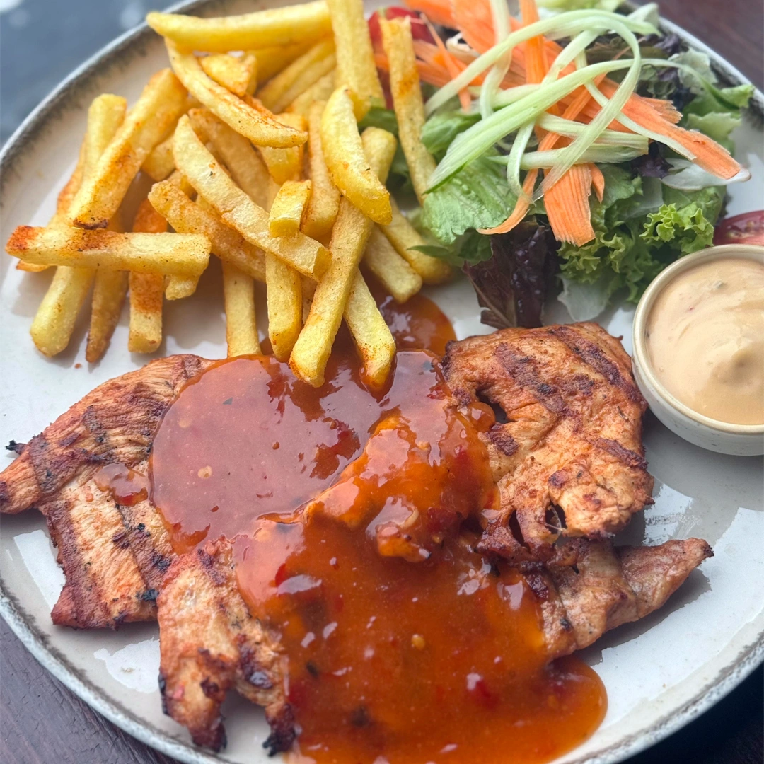 Chili soslu tavuk ızgara